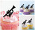 TA1079 トランペット楽器 Trumpet Music Instrument アクリル製 カップケーキトッパー ケーキトッパー ケーキスティック 結婚式　誕生日　パーティー　装飾用品　アクセサリー　10本