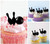 TA1109 ボウリングボウル Bowling Bowls アクリル製 カップケーキトッパー ケーキトッパー ケーキスティック 結婚式　誕生日　パーティー　装飾用品　アクセサリー　10本