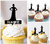 TA1116 ファッションモデル Fashion Model アクリル製 カップケーキトッパー ケーキトッパー ケーキスティック 結婚式　誕生日　パーティー　装飾用品　アクセサリー　10本