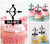TA1153 アーチャーアロー Archer Arrow アクリル製 カップケーキトッパー ケーキトッパー ケーキスティック 結婚式　誕生日　パーティー　装飾用品　アクセサリー　10本