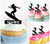 TA1201 サーファーガール Surfer Girl アクリル製 カップケーキトッパー ケーキトッパー ケーキスティック 結婚式　誕生日　パーティー　装飾用品　アクセサリー　10本