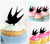 TA1214 マーティンバードツバメ Martin Bird Swallow アクリル製 カップケーキトッパー ケーキトッパー ケーキスティック 結婚式　誕生日　パーティー　装飾用品　アクセサリー　10本