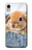 S0242 可愛いウサギ Cute Rabbit iPhone XR バックケース、フリップケース・カバー