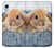 S0242 可愛いウサギ Cute Rabbit iPhone XR バックケース、フリップケース・カバー