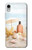 S1425 浜ときれいな貝殻 Seashells on The Beach iPhone XR バックケース、フリップケース・カバー
