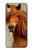 S1595 美しいブラウン馬 Beautiful Brown Horse iPhone XR バックケース、フリップケース・カバー