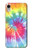 S1697 絞り染め カラフルなグラフィックプリント Tie Dye Colorful Graphic Printed iPhone XR バックケース、フリップケース・カバー