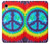 S1870 絞り染め 平和 Tie Dye Peace iPhone XR バックケース、フリップケース・カバー