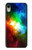 S2312 カラフル 虹 宇宙 銀河 Colorful Rainbow Space Galaxy iPhone XR バックケース、フリップケース・カバー