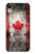 S2490 カナダメープルリーフ旗 Canada Maple Leaf Flag Texture iPhone XR バックケース、フリップケース・カバー