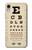 S2502 目の検査図ポスター Eye Exam Chart Decorative Decoupage Poster iPhone XR バックケース、フリップケース・カバー