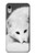 S2569 ホワイト北極キツネ White Arctic Fox iPhone XR バックケース、フリップケース・カバー