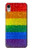 S2683 レインボーフラッグ プライド旗 Rainbow LGBT Pride Flag iPhone XR バックケース、フリップケース・カバー