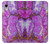S2907 パープルターコイズ宝石グラフィックプリント Purple Turquoise Stone iPhone XR バックケース、フリップケース・カバー