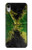 S3319 ジャマイカの旗ビンテージフットボールのグラフィック Jamaica Flag Vintage Football Graphic iPhone XR バックケース、フリップケース・カバー