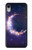 S3324 彎月・月・ギャラクシー Crescent Moon Galaxy iPhone XR バックケース、フリップケース・カバー