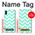 S1723 ミントシェブロンジグザグ Mint Chevron Zigzag iPhone X, iPhone XS バックケース、フリップケース・カバー