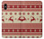 S2310 クリスマス 雪 トナカイ Christmas Snow Reindeers iPhone X, iPhone XS バックケース、フリップケース・カバー