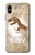 S2372 -ジュラ紀の化石 - T-Rex Jurassic Fossil iPhone X, iPhone XS バックケース、フリップケース・カバー