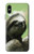 S2708 笑顔のナマケ Smiling Sloth iPhone X, iPhone XS バックケース、フリップケース・カバー