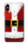 S2846 クリスマス・サンタクロース・コスチューム Christmas Santa Red Suit iPhone X, iPhone XS バックケース、フリップケース・カバー