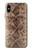 S2875 ラトルスネークスキン グラフィックプリント Rattle Snake Skin Graphic Printed iPhone X, iPhone XS バックケース、フリップケース・カバー