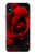 S2898 赤いバラ Red Rose iPhone X, iPhone XS バックケース、フリップケース・カバー