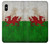S2976 ウェールズサッカー Wales Football Soccer Red Dragon Flag iPhone X, iPhone XS バックケース、フリップケース・カバー