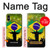 S2981 ブラジルサッカー Brazil Football Soccer Map Flag iPhone X, iPhone XS バックケース、フリップケース・カバー