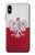 S3005 ポーランドサッカー Poland Football Soccer Flag iPhone X, iPhone XS バックケース、フリップケース・カバー