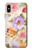 S3035 花 Sweet Flower Painting iPhone X, iPhone XS バックケース、フリップケース・カバー