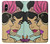 S3171 女の子のポップアート Girls Pop Art iPhone X, iPhone XS バックケース、フリップケース・カバー