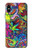S3255 カラフルパターン Colorful Art Pattern iPhone X, iPhone XS バックケース、フリップケース・カバー
