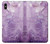 S2690 アメジスト結晶グラフィックプリント Amethyst Crystals Graphic Printed iPhone XS Max バックケース、フリップケース・カバー