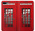 S0058 ロンドン〔イギリス〕の赤い電話ボックス Classic British Red Telephone Box iPhone 7 Plus, iPhone 8 Plus バックケース、フリップケース・カバー