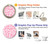 S2213 ピンクのヒョウ柄 Pink Leopard Pattern iPhone 7 Plus, iPhone 8 Plus バックケース、フリップケース・カバー
