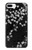 S2544 黒花柄の着物 Japanese Kimono Style Black Flower Pattern iPhone 7 Plus, iPhone 8 Plus バックケース、フリップケース・カバー