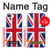 S3103 イギリスの国旗 Flag of The United Kingdom iPhone 7 Plus, iPhone 8 Plus バックケース、フリップケース・カバー