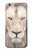 S2399 ホワイトライオンの顔 White Lion Face iPhone 6 6S バックケース、フリップケース・カバー