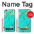 S2377 ターコイズの宝石用原石のグラフィックプリント Turquoise Gemstone Texture Graphic Printed iPhone 6 Plus, iPhone 6s Plus バックケース、フリップケース・カバー