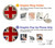 S2894 ヴィンテージイギリス旗 Vintage British Flag iPhone 6 Plus, iPhone 6s Plus バックケース、フリップケース・カバー
