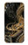 S0426 ゴールドドラゴン Gold Dragon iPhone 5 5S SE バックケース、フリップケース・カバー