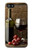 S1316 ブドウのボトルと赤ワインのグラス Grapes Bottle and Glass of Red Wine iPhone 5 5S SE バックケース、フリップケース・カバー