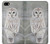 S1566 白フクロウ シロフクロウ Snowy Owl White Owl iPhone 5 5S SE バックケース、フリップケース・カバー