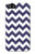 S2345 紺のシェブロンジグザグパターン Navy Blue Shavron Zig Zag Pattern iPhone 5 5S SE バックケース、フリップケース・カバー