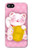 S3025 招き猫 Pink Maneki Neko Lucky Cat iPhone 5 5S SE バックケース、フリップケース・カバー