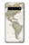 S0604 世界地図 World Map Samsung Galaxy S10 5G バックケース、フリップケース・カバー