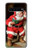 S1417 サンタクロースメリークリスマス Santa Claus Merry Xmas Samsung Galaxy S10 5G バックケース、フリップケース・カバー