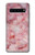 S2843 ピンクマーブル Pink Marble Texture Samsung Galaxy S10 5G バックケース、フリップケース・カバー