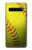 S3031 黄色のソフトボール Yellow Softball Ball Samsung Galaxy S10 5G バックケース、フリップケース・カバー